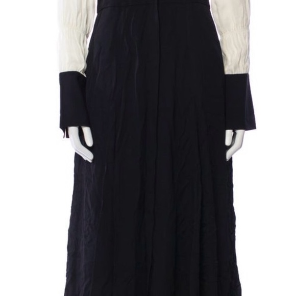 ME+EM Black and White Long Sleeve Dress - Picture 4 of 4